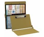 WhiteCoat Clipboard® - Tactical Brown Critical Care Edition